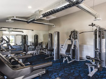 Fitness space at Cala Paradise Valley Apartments in Phoenix